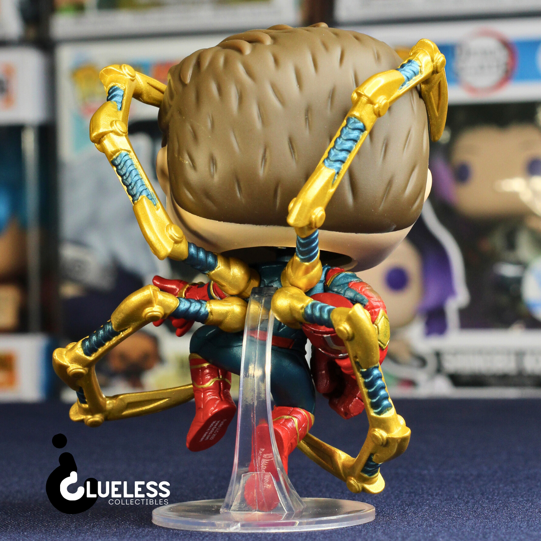 Unmasked Iron Spider Funko Pop!