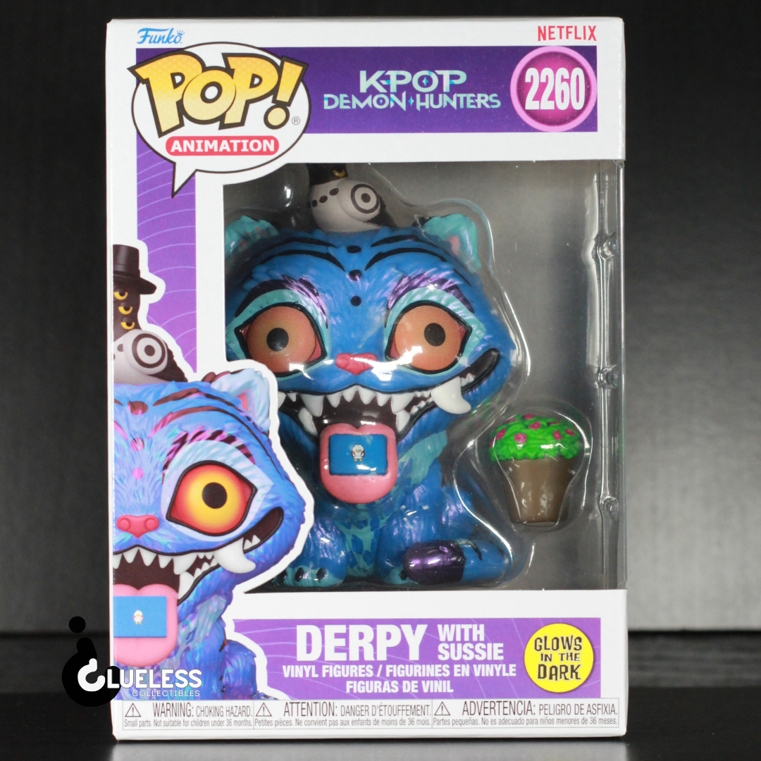Funko Pop! K-Pop Demon Hunters Derpy with Sussie Glow-in-the-Dark #2260
