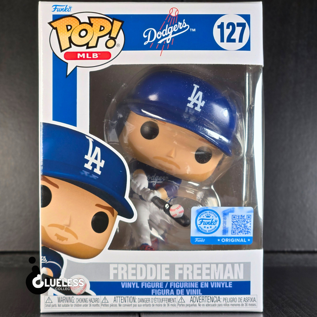 Funko Pop! Dodgers Freddie Freeman #127 (Blue) - Funko Hollywood Exclusive