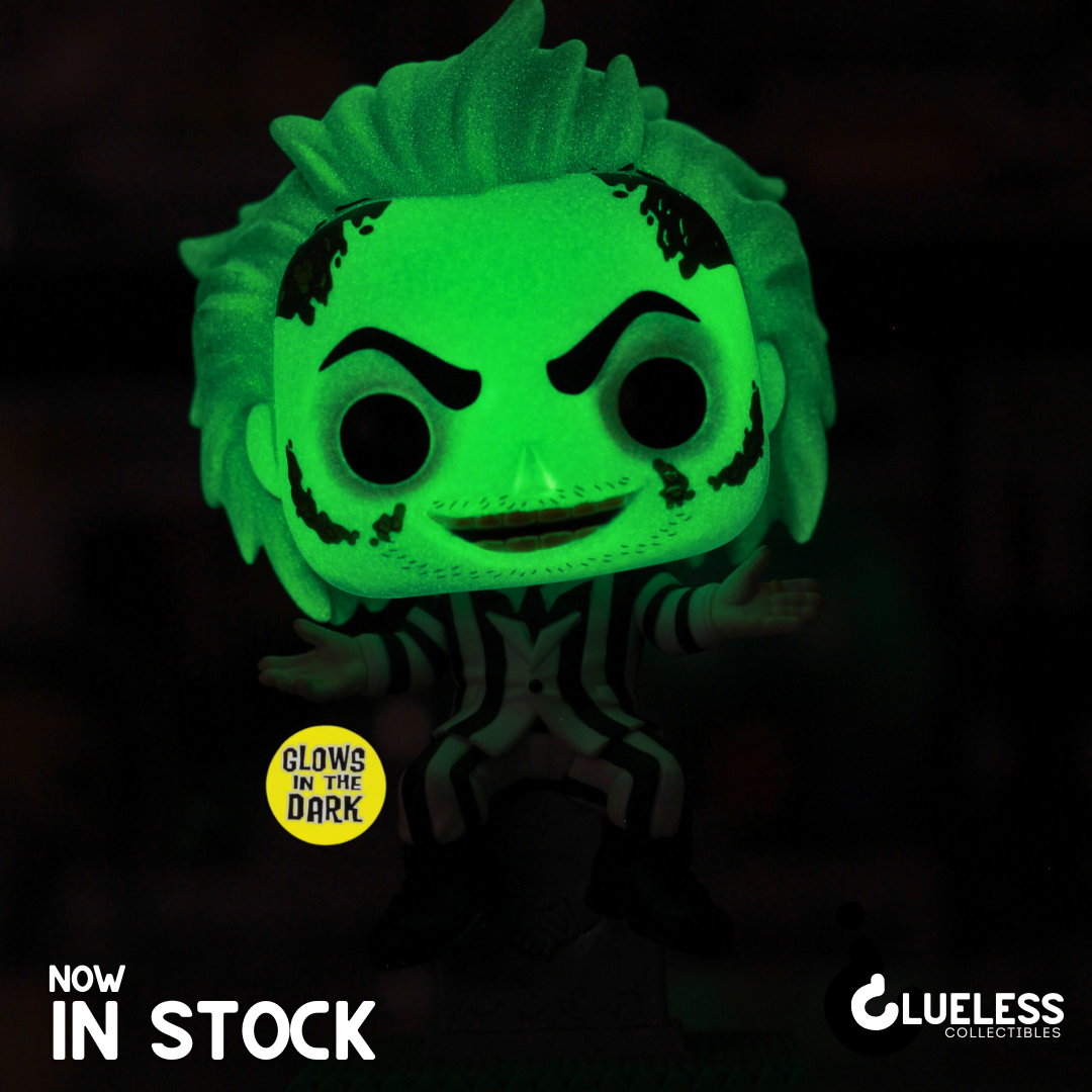 Funko Pop! Plus Beetlejuice on Tombstone GITD #1757 And Pop Protector