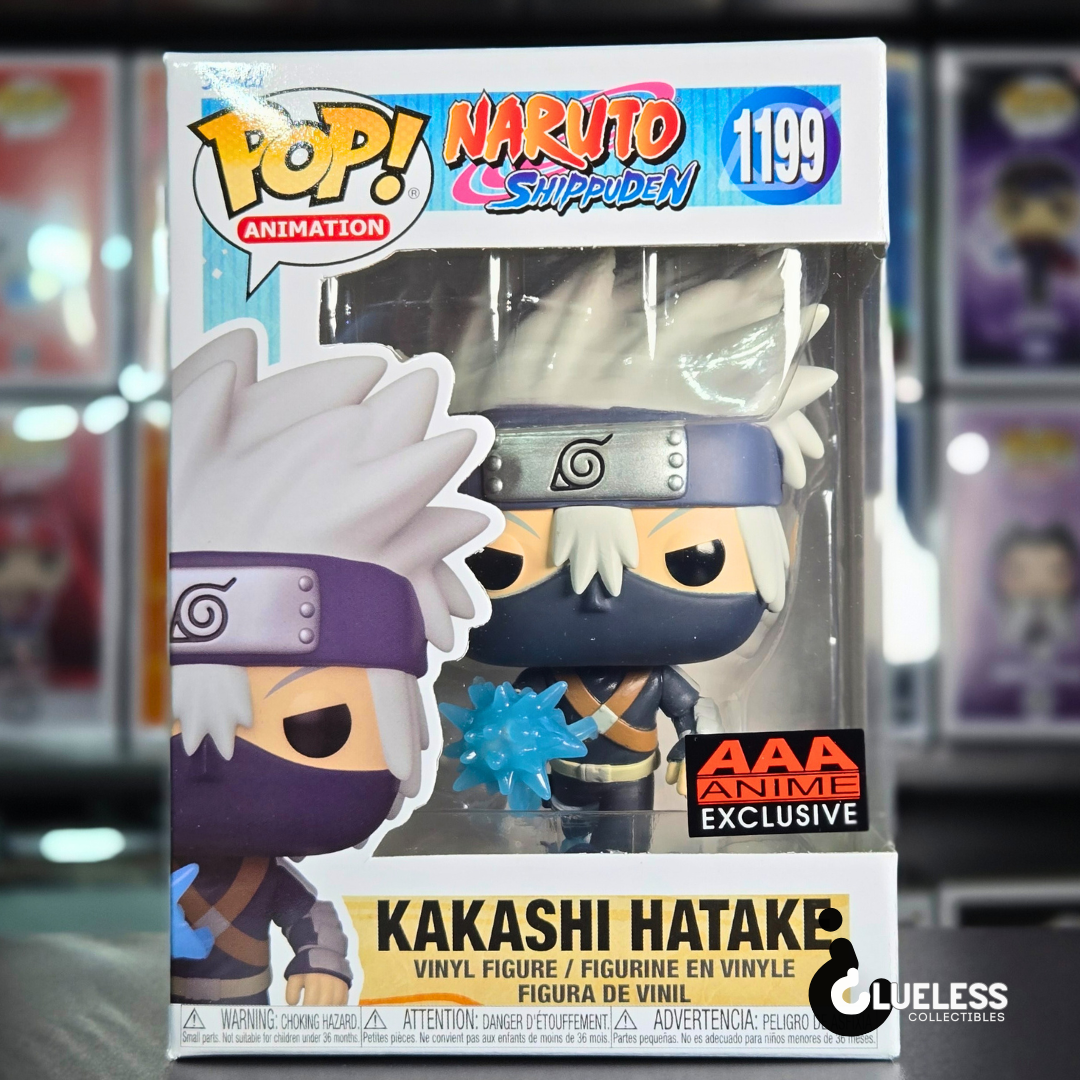 Funko Pop! Naruto: Shippuden Young Kakashi Hatake with Chidori (Glow-in-the-Dark) #1199 - AAA Exclusive