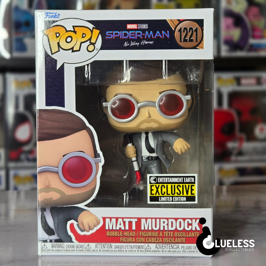 Funko Pop! Matt Murdock with Brick #1221 - Entertainment Earth Exclusive