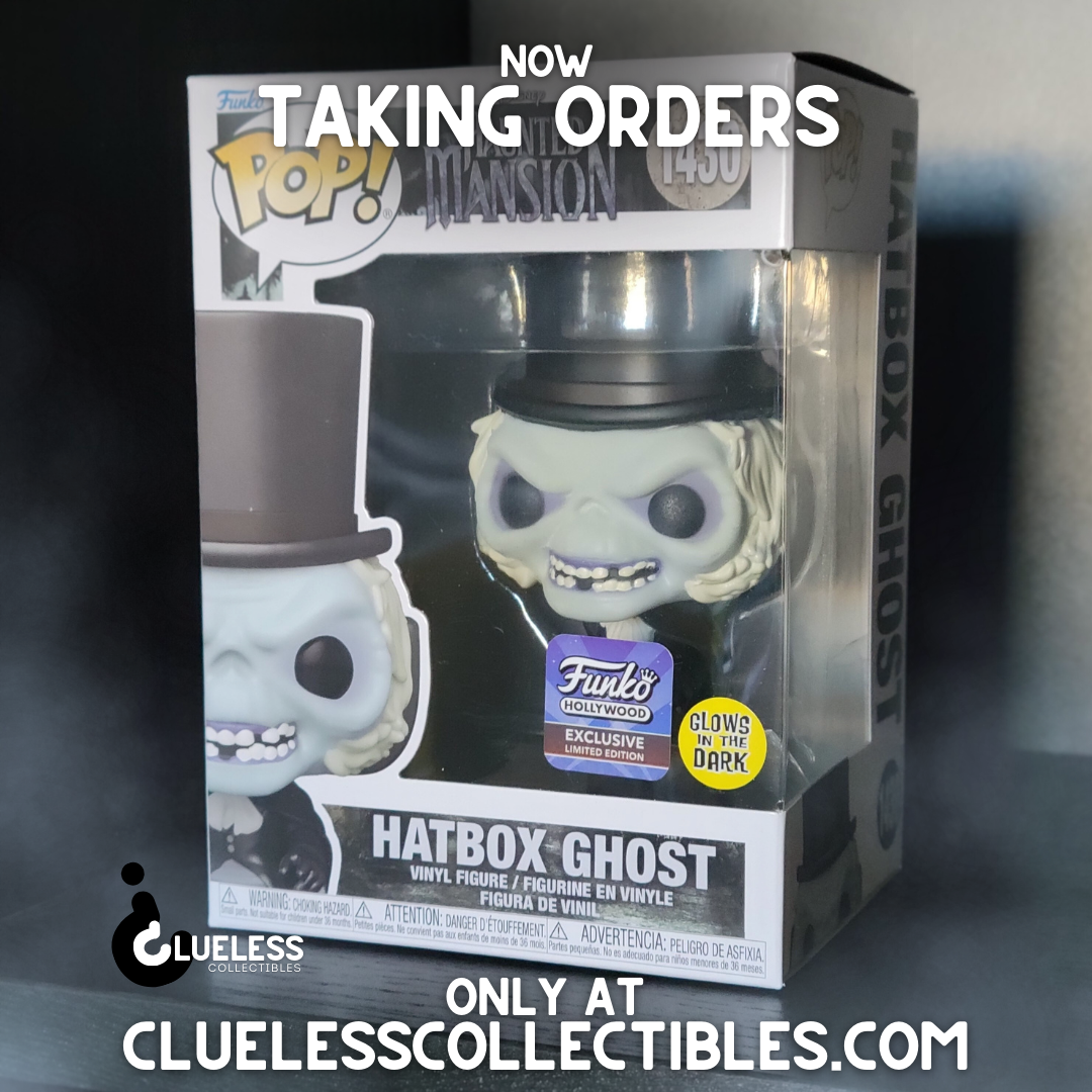 Glow in the Dark Hatbox Ghost Funko Hollywood Exclusive