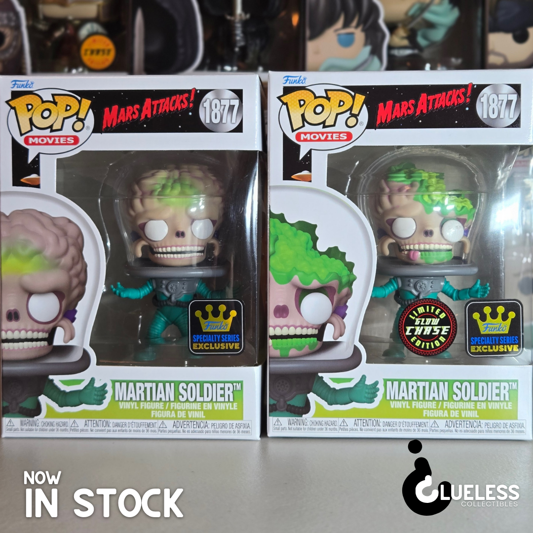 Funko Pop! Martian Soldier #1877 (Chase Bundle) - Specialty Series