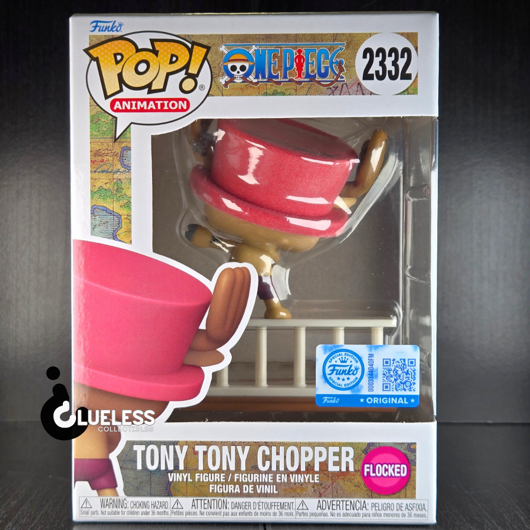 Funko Pop! One Piece Straw Hat Pirates Chopper (Flocked) #2332