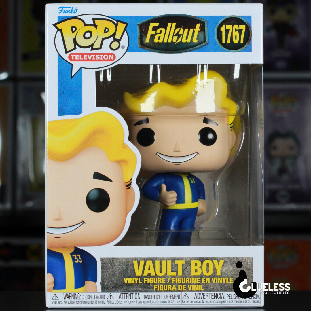 Funko Pop! Fallout (TV Show) Vault Boy #1767 – Clueless Collectibles