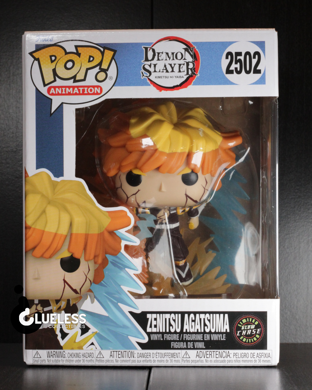 Funko Pop! Demon Slayer Movie 1 Zenitsu Agatsuma Premium Chase #2502