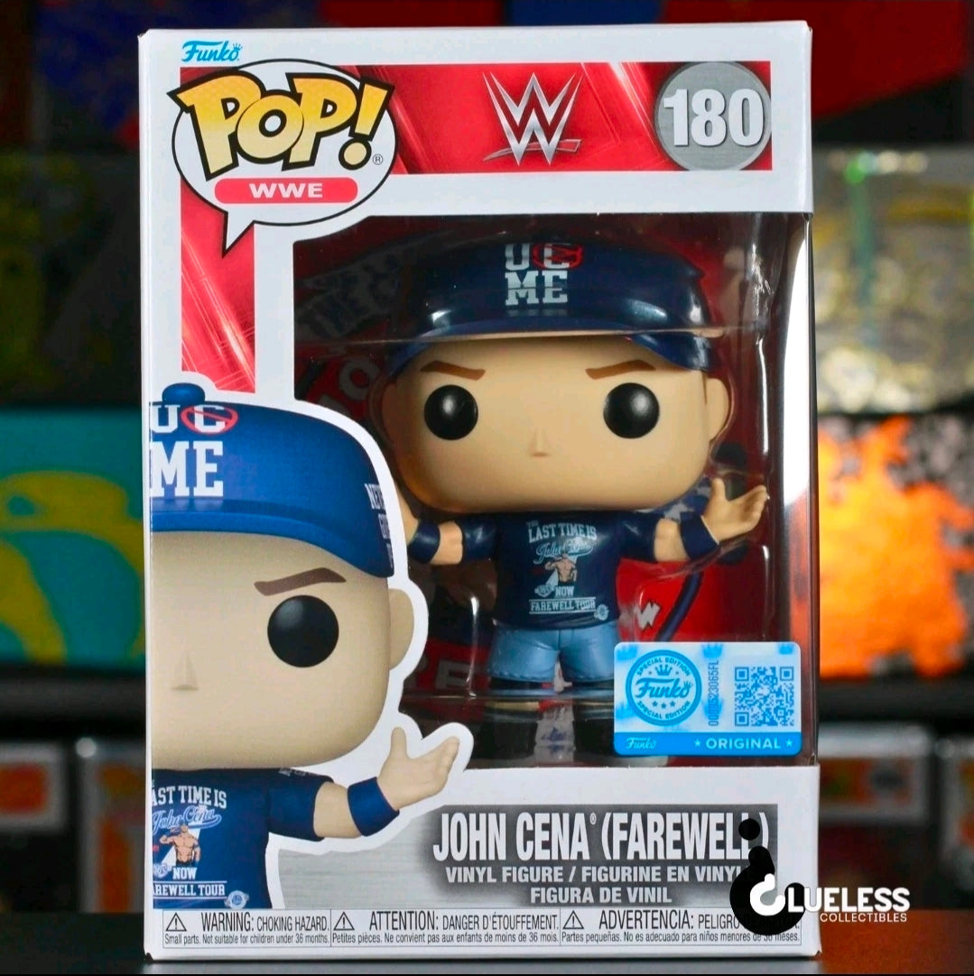 Funko Pop! WWE - John Cena (Farewell) #180 Fanatics Exclusive