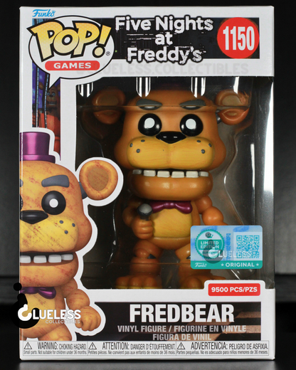 [LE 9500] Funko Pop! Five Nights at Freddy's Fredbear #1150 - Entertainment Earth Exclusive