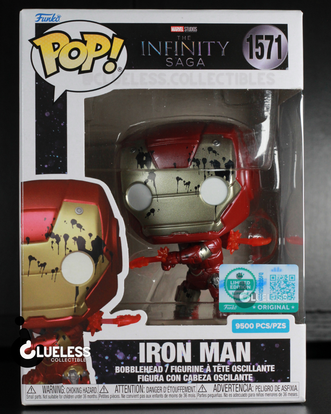 [LE 9500] Funko Pop! Avengers: The Infinity Saga Iron Man Mark 6 #1571 - Entertainment Earth Exclusive