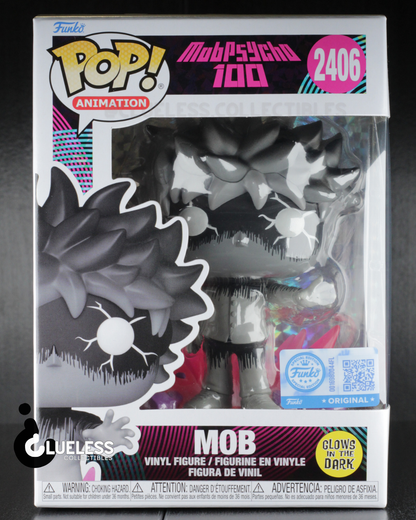 Funko Pop! Mob Psycho 100 Mob with Aura (Glow) #2406