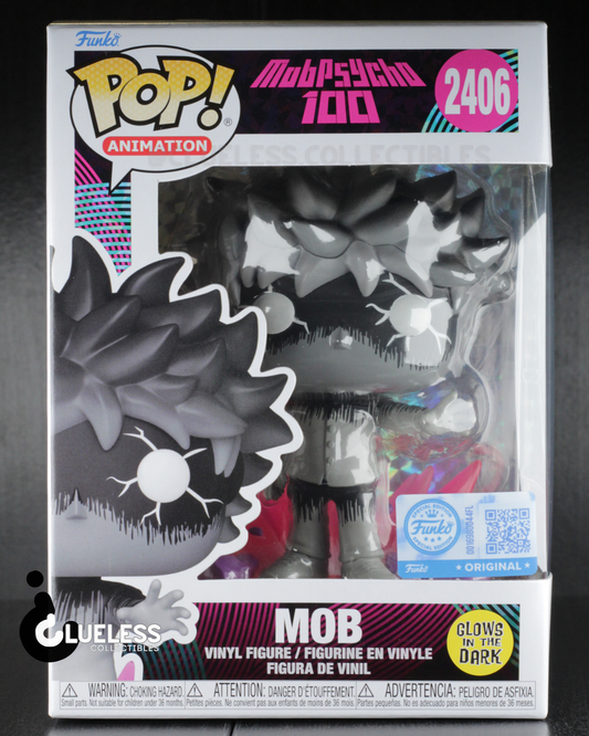Funko Pop! Mob Psycho 100 Mob with Aura (Glow) #2406