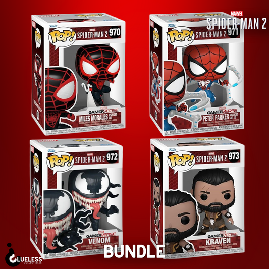 Spider-Man 2 Funko Pop Set Bundle