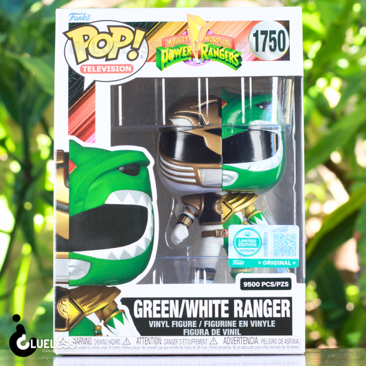 Funko Pop! Mighty Morphin' Power Rangers Green/White Ranger #1750 [LE 9500]