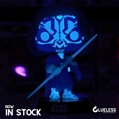 Glow in the Dark Holographic Darth Maul Funko Pop - Specialty Series Exclusive