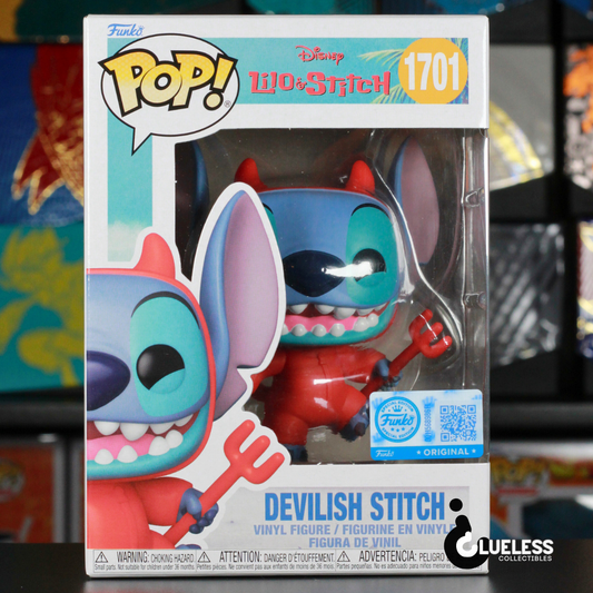 Funko Pop! Lilo & Stitch Devilish Stitch #1701 - Entertainment Earth Exclusive