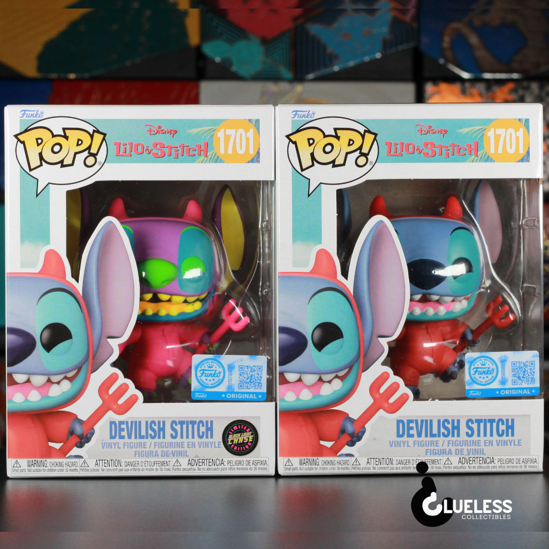 Funko Pop! Lilo & Stitch Devilish Stitch Chase Bundle #1701 - Entertainment Earth Exclusive
