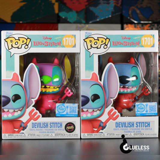 Funko Pop! Lilo & Stitch Devilish Stitch Chase Bundle #1701 - Entertainment Earth Exclusive