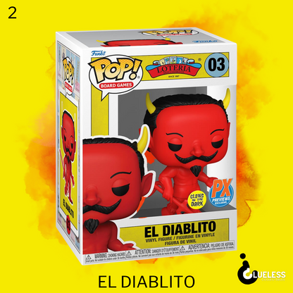 El Diablito Glow-in-the-Dark Funko Pop! - Previews Exclusive