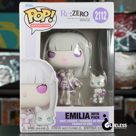 Funko Pop! RE: Zero - Starting Life in Another World Emilia with Puck #2112