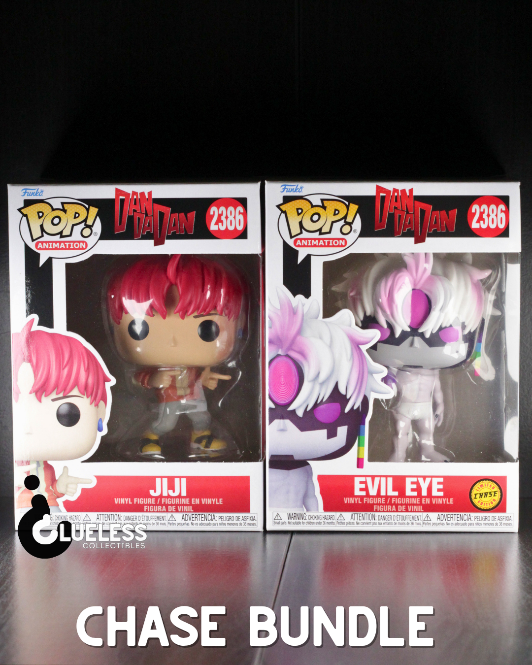Funko Pop! DanDaDan Jiji/Evil Eye Chase Bundle #2386