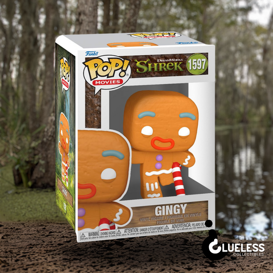 Shrek DreamWorks 30th Anniversary: Gingy with Candy Cane Funko Pop!