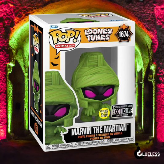 Marvin the Martian Glow-in-the-Dark Funko Pop! - Entertainment Earth Exclusive