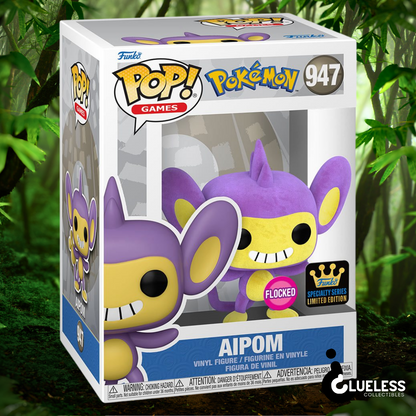 Aipom Flocked Funko Pop! - Specialty Series