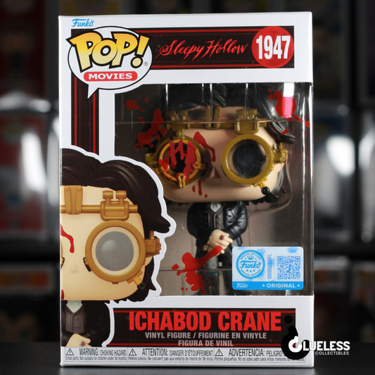 Funko Pop! Sleepy Hollow: Ichabod Crane (Bloody) #1947 - Entertainment Earth Exclusive