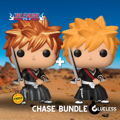 Ichigo Kurosaki (FB Shikai) Funko Pop! (Chase Bundle)