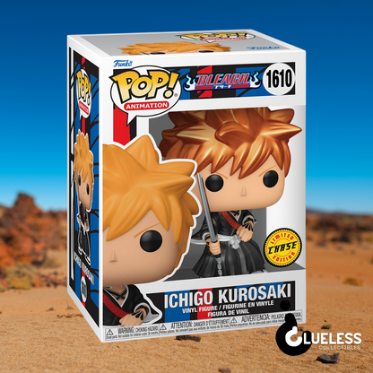 Ichigo Kurosaki (FB Shikai) Funko Pop! (Chase Bundle)