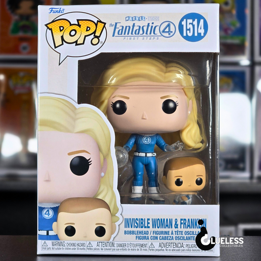 Funko Pop! The Fantastic Four: First Steps - Invisible Woman & Franklin #1514