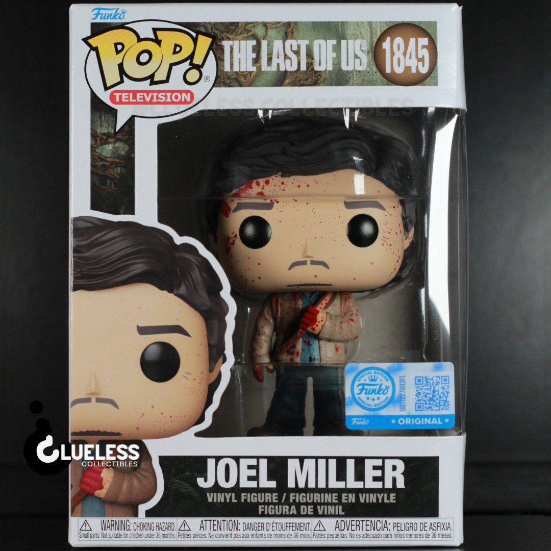 Funko Pop! The Last of Us Joel Miller Bloody #1845 - Entertainment Earth Exclusive