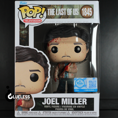 Funko Pop! The Last of Us Joel Miller Bloody #1845 - Entertainment Earth Exclusive