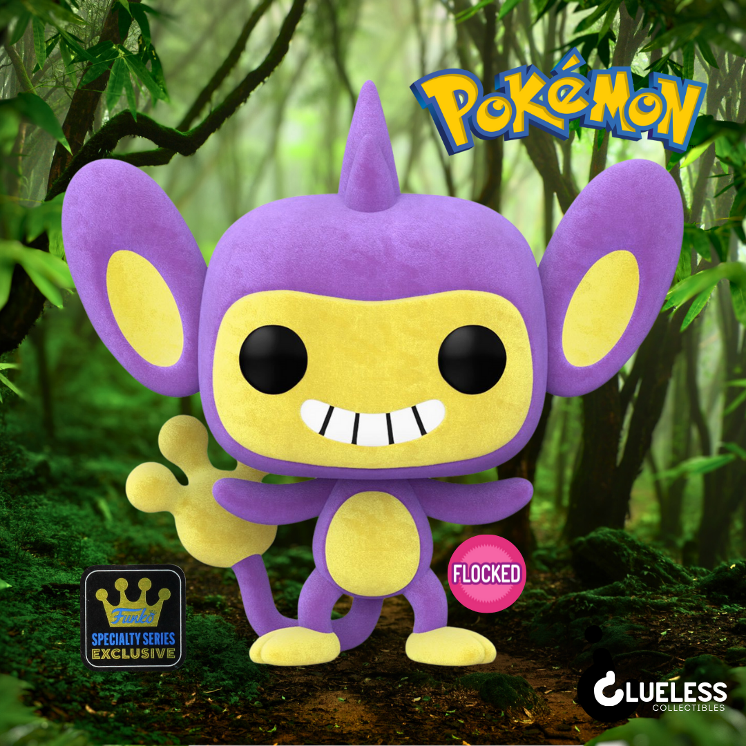 Aipom Flocked Funko Pop! - Specialty Series