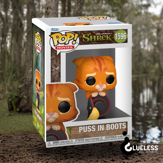 Shrek DreamWorks 30th Anniversary: Puss in Boots with Hat Funko Pop!