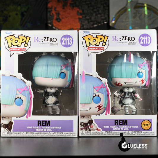 Funko Pop! RE: Zero - Starting Life in Another World Rem Chase Bundle #2113