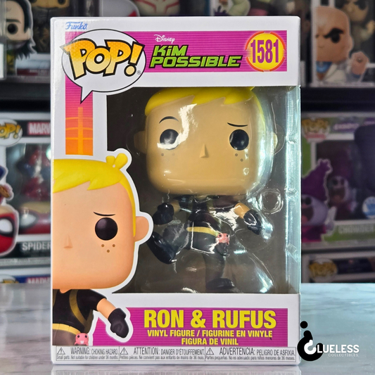 Funko Pop! Kim Possible: Ron and Rufus #1581