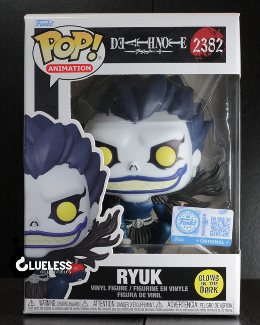 Funko Pop! Death Note Ryuk (Glow) #2382 - EE Exclusive