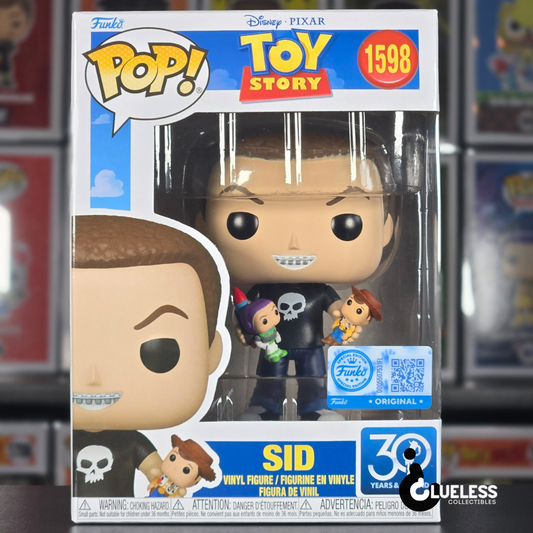 Funko Pop! Toy Story 30th Anniversary: Sid with Buzz Lightyear and Woody #1598 - Specialty Series Exclusive