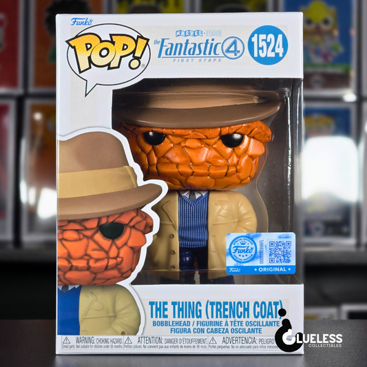 Funko Pop! The Fantastic Four: First Steps - The Thing (Trench Coat) #1524 - Entertainment Earth Exclusive
