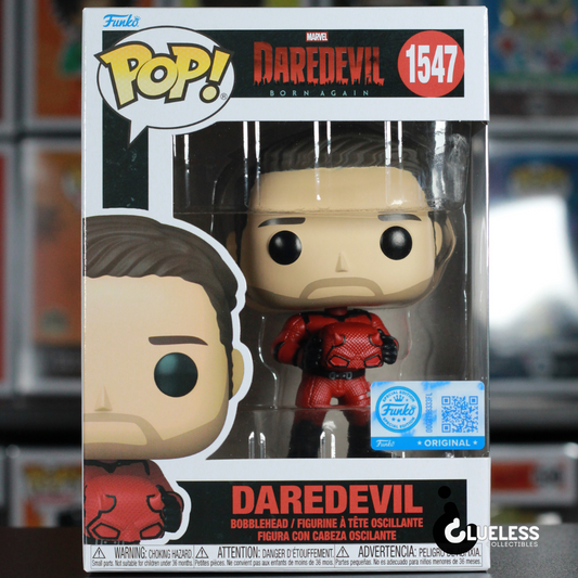 Funko Pop! Daredevil: Born Again - Daredevil Unmasked #1547 - Entertainment Earth Exclusive