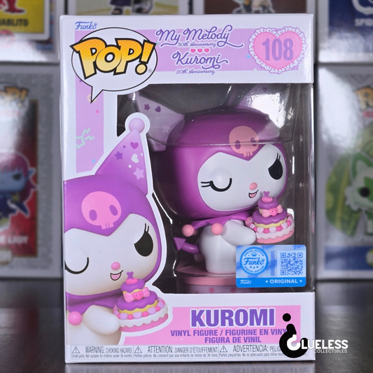 Funko Pop! Hello Kitty and Friends Kuromi 20th Anniversary Kuromi with Cake #108