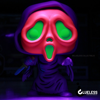 Funko Pop! Ghost Face (Blacklight) #1607 - Entertainment Earth Exclusive